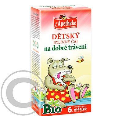 Apotheke Dětský čaj BIO dobré trávení 20x1.5g n.s.