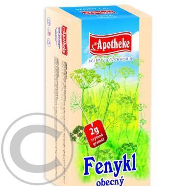Apotheke Fenykl obecný čaj 20x2g n.s.