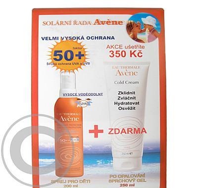 AVENE Sun Spray SPF 50  enf.200ml   Cold creme gel 250ml
