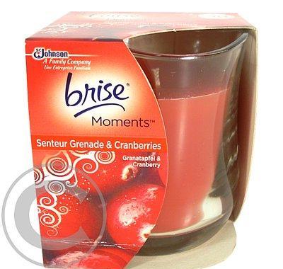 Brise Moments svíčka 135 g Granátové jablko&brusinky