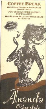 Coffee Break hořká čokoláda s kávou 50g-BIO