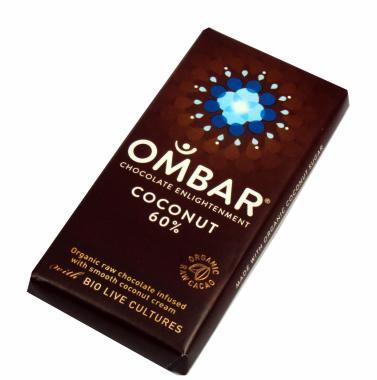 Čok.hoř. s probiotiky   kokos 35g Ombar