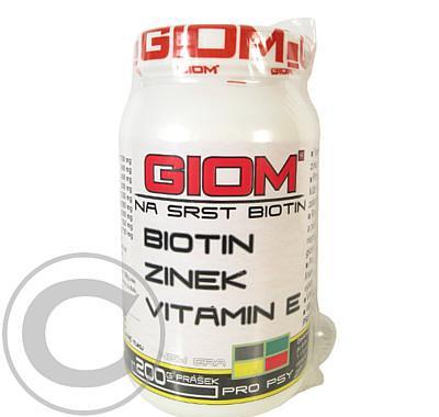 Giom ERA pes, kočka Na srst  Biotin 200g plv