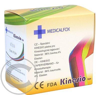 Kinezio tejp 5 x 500 cm černý