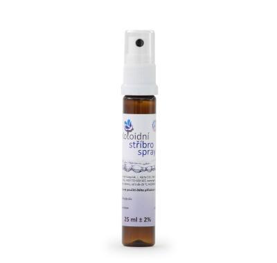 Koloidní stříbro sprej 25 ml 10 ppm