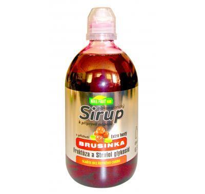 NOVA FRUIT Nízkokalorický Sirup Brusinka 650 g