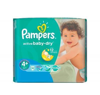 Pampers Active Baby 4  Maxi plus 9–16 kg 32 kusů
