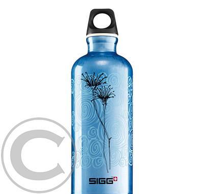 Nápojová lahev Sigg Dandelion ice blue transp. 0,6l