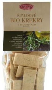 Špaldové bio krekry s rozmarýnem 100 g