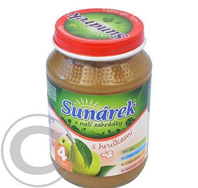 Sunárek ovocný příkrm s hruškami 190g