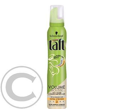 TAFT pěnové tužidlo volume suché a namáhavé vlasy est zele