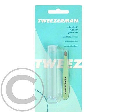 Tweezerman Pinzeta mini SLANT zelená TW1248GTR