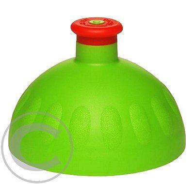 Zdravá lahev - víčko zelené/zátka červená